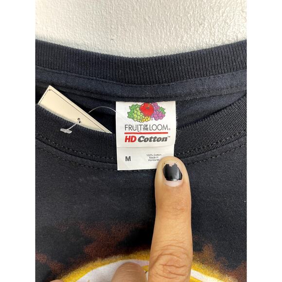 Y2K Style Skull Emo Goth Shirt Size M - Picture 3 of 3